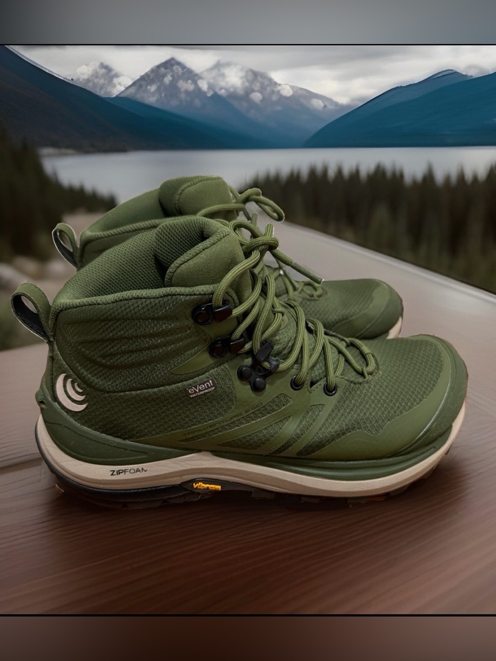 Topo Athletic Trailventure 2 WP Hiking Boots Green US 9 women’s